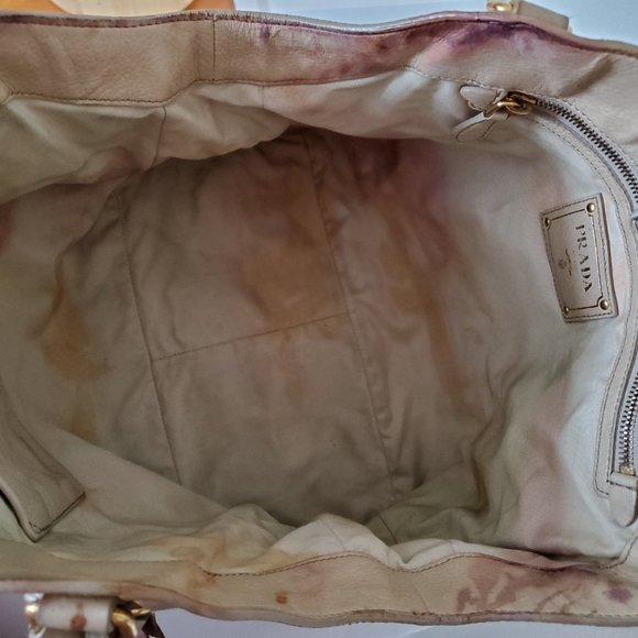 ******* SOLD *********** Prada Leather deerskin - Picture 7 of 8